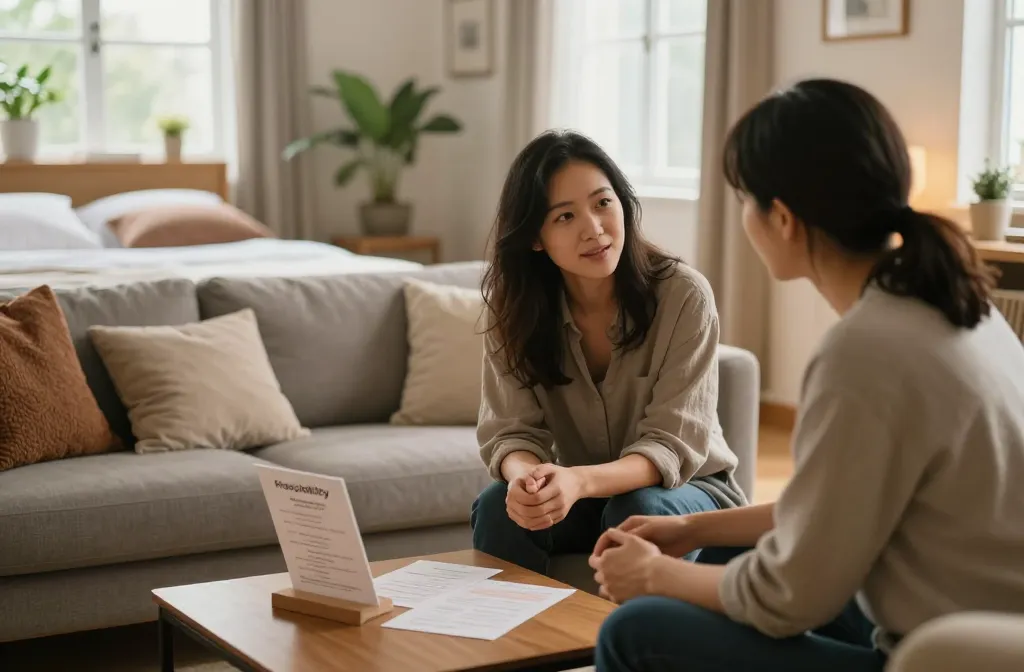 How to Talk About Hosting Overnight Guests as a Couple