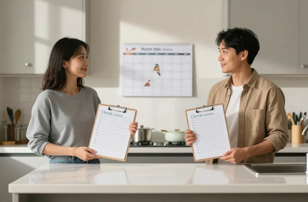 How to Divide Household Responsibilities When One Partner Works Longer Hours