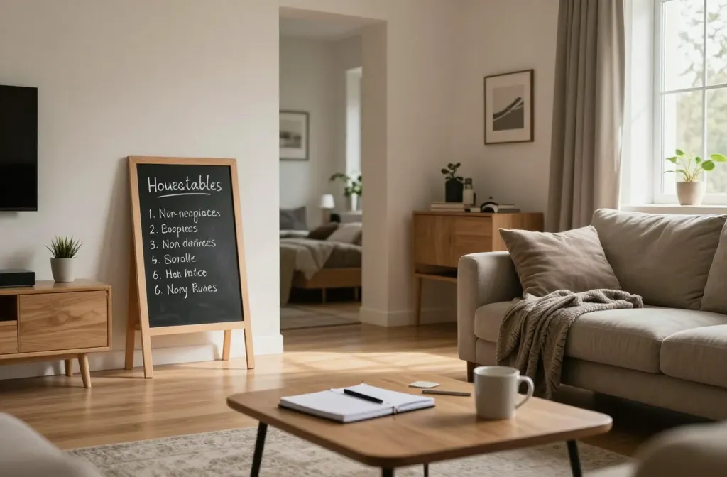 How to Decide on House Rules Before Moving In Together