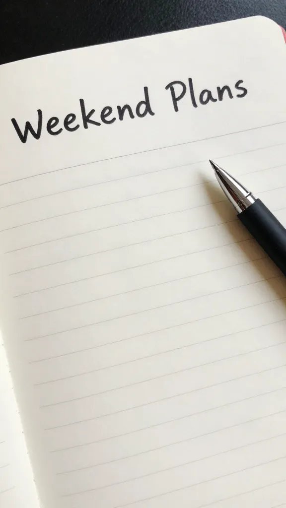 closeup of a notebook titled 