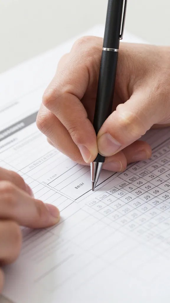 Closeup of two hands signing a boundary-specified budget plan