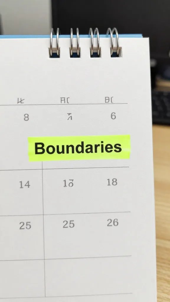 Closeup of a calendar with a highlighted 