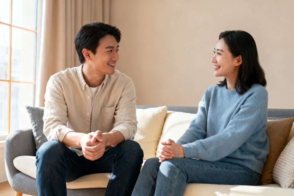 A couple understanding each other